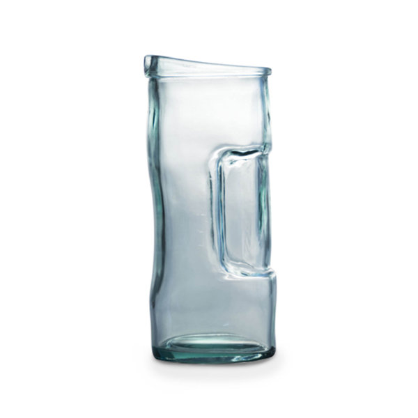 Tower Recycled Glass Carafe, Crafted With Sustainable And Recyclable
